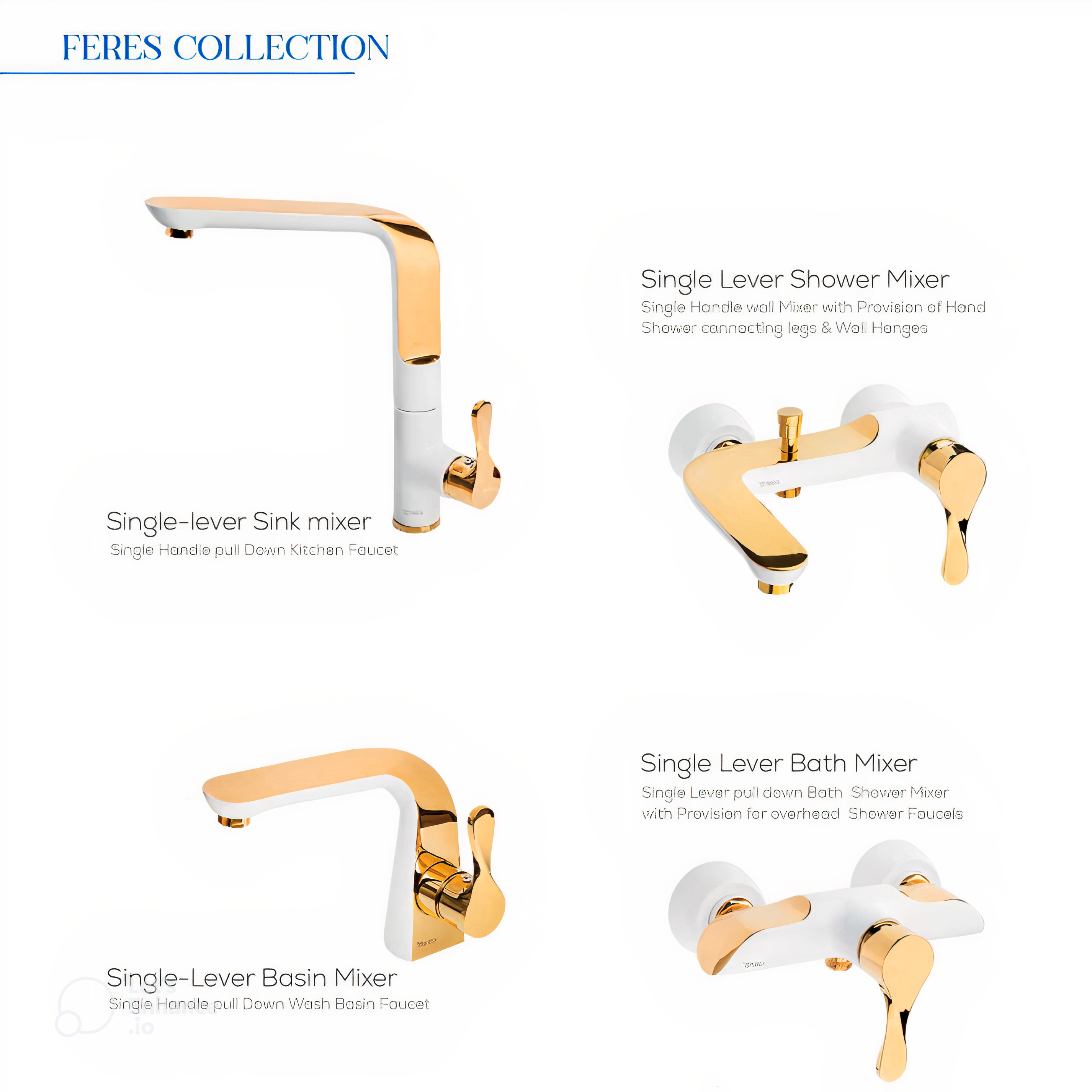 ست شیرآلات تنسر مدل فریس