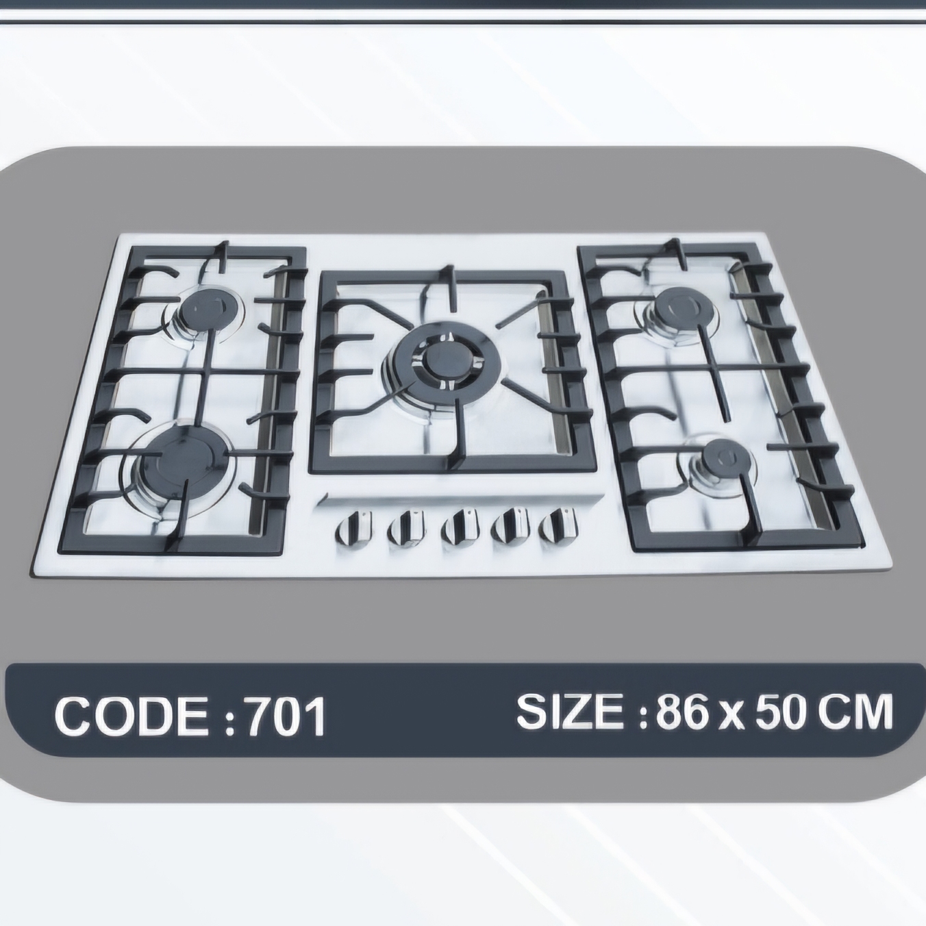 اجاق گاز استیل هنزا مدل ۷۰۱