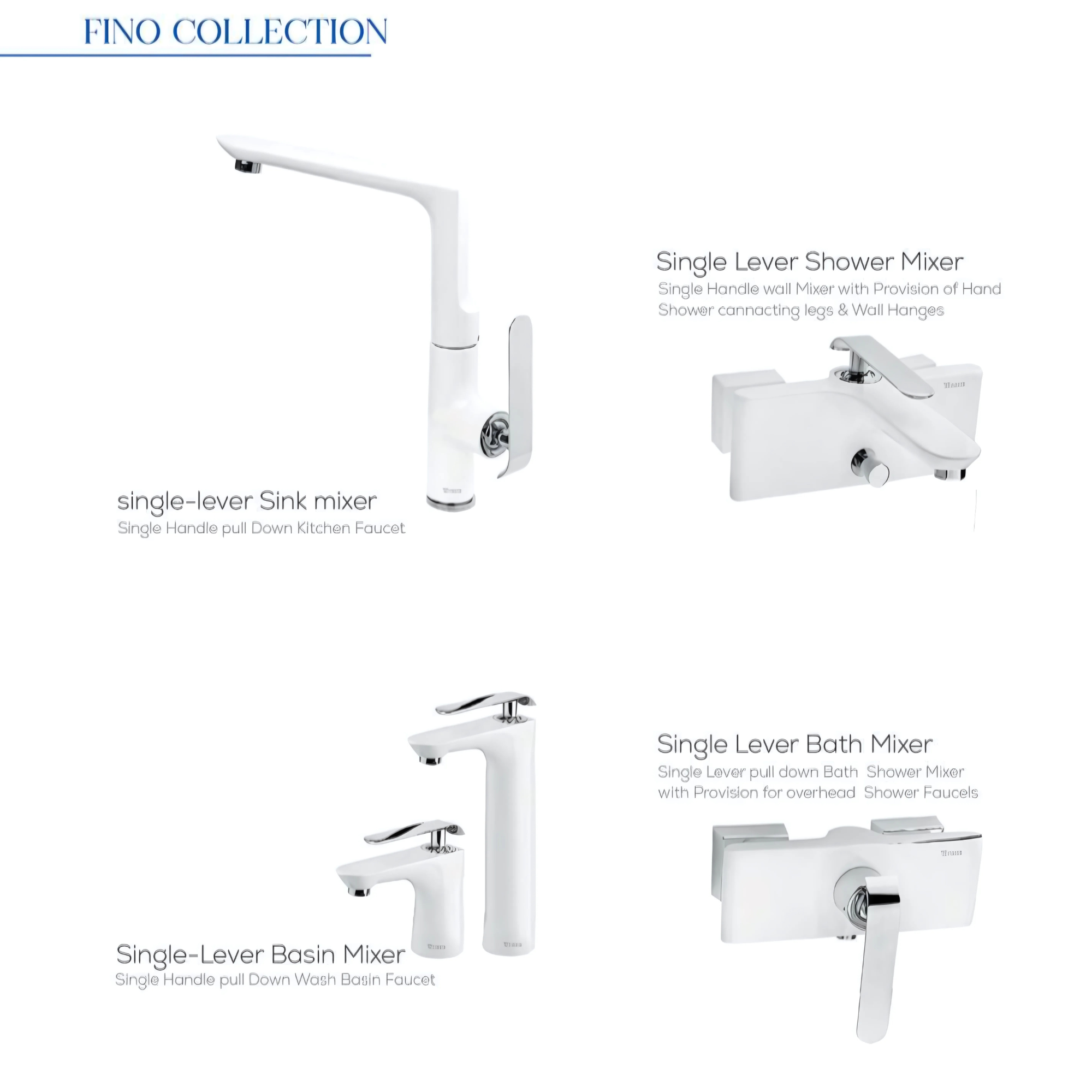 ست شیرآلات تنسر مدل فینو