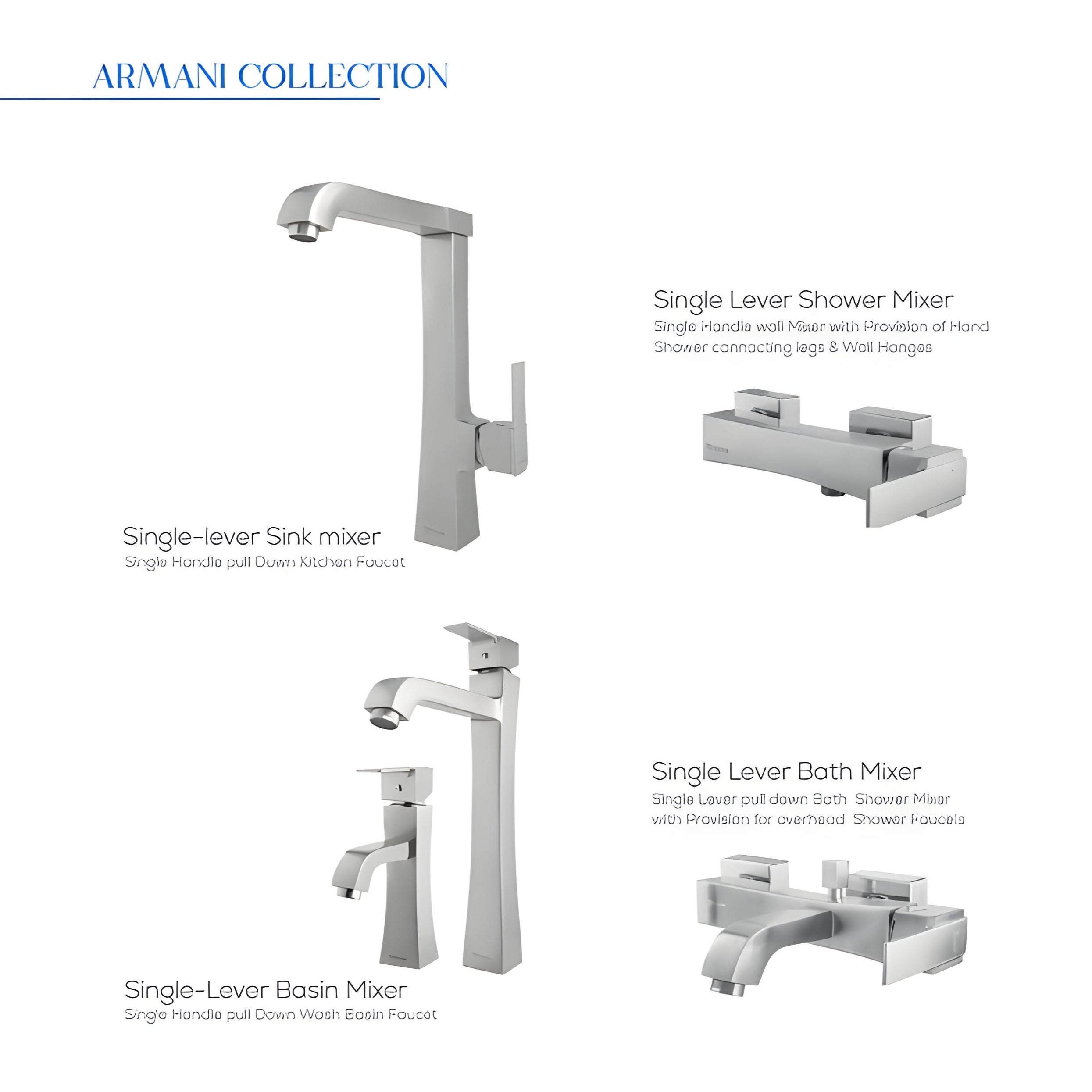ست شیرآلات تنسر مدل آرمانی