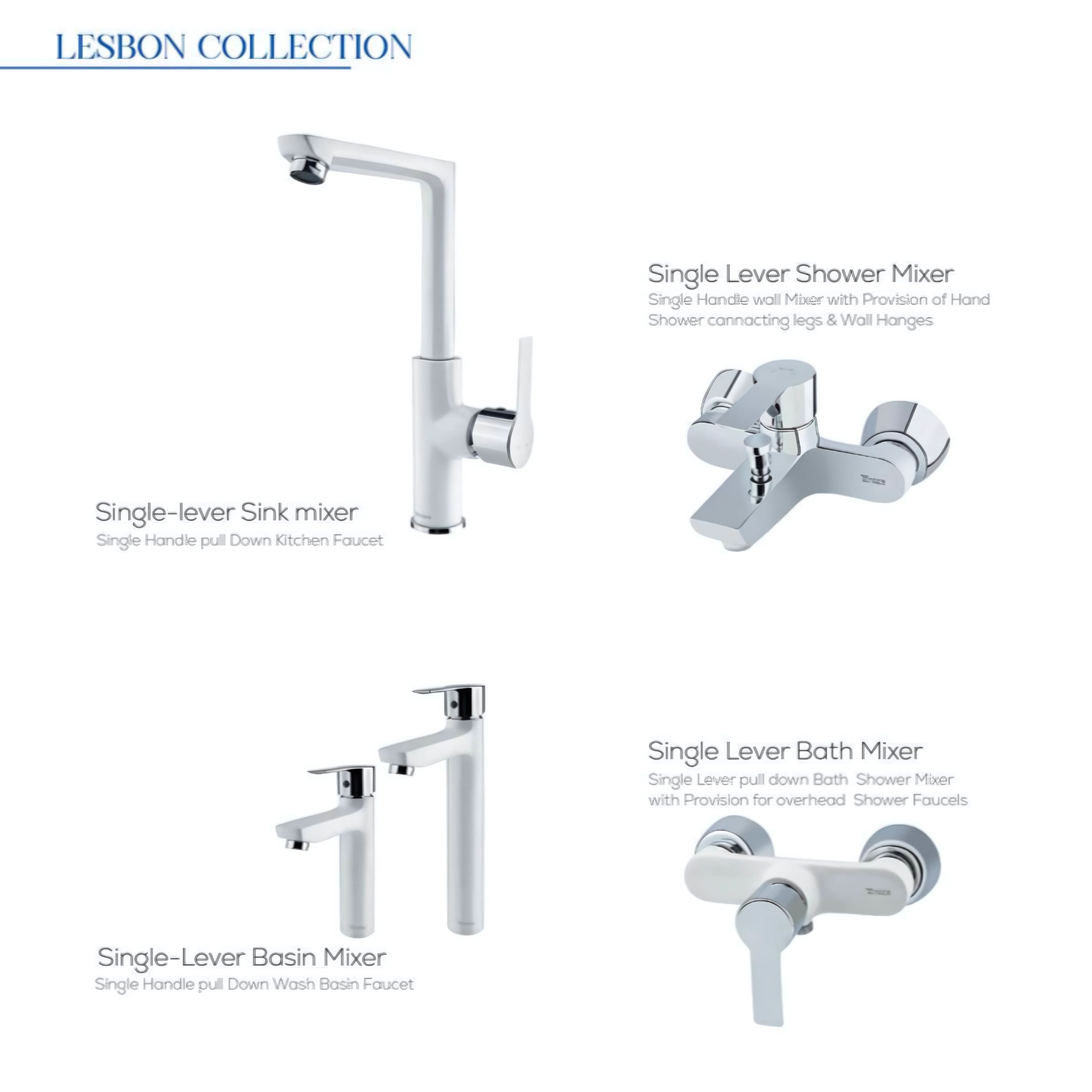 ست شیرآلات تنسر مدل لیسبون