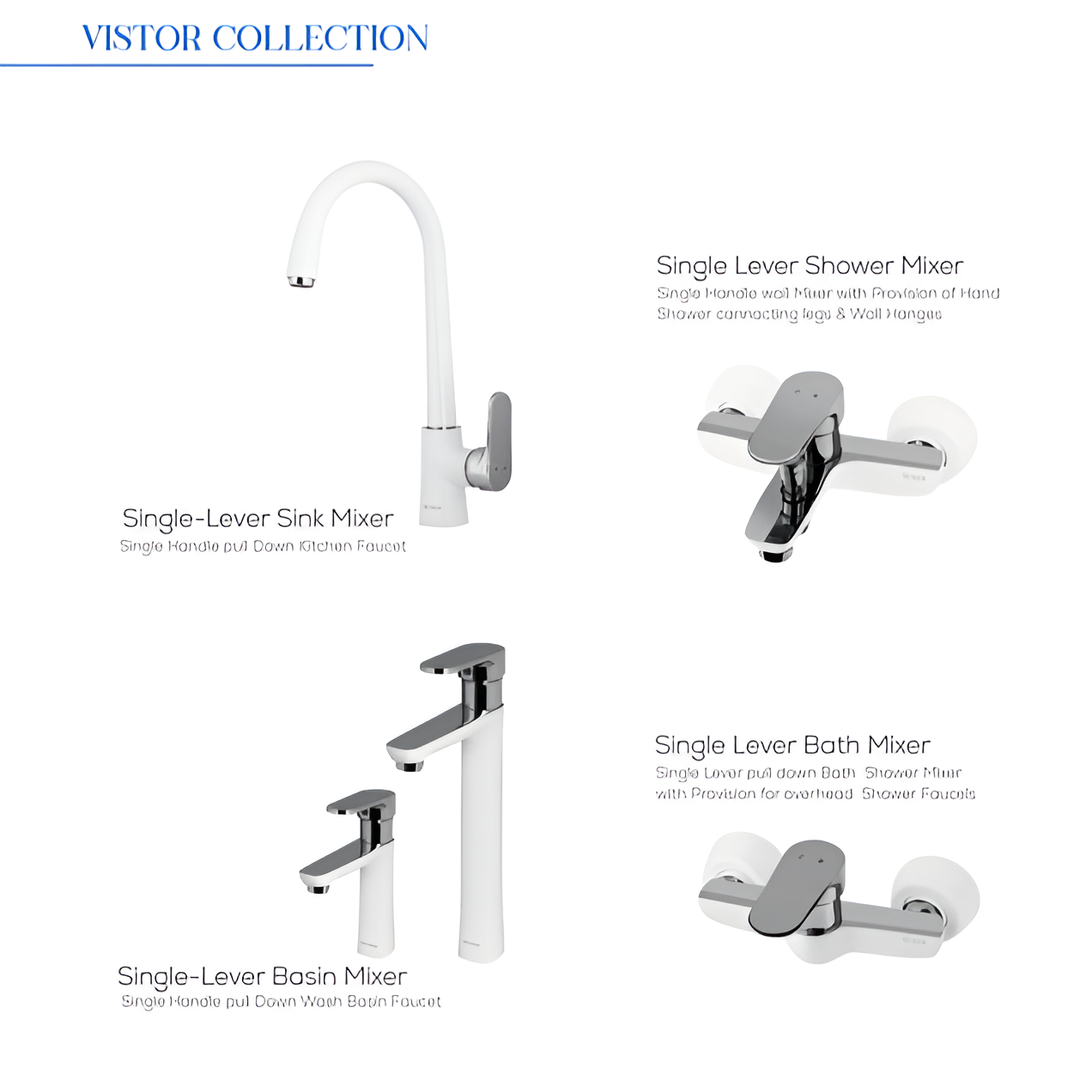 ست شیرآلات تنسر مدل ویستور