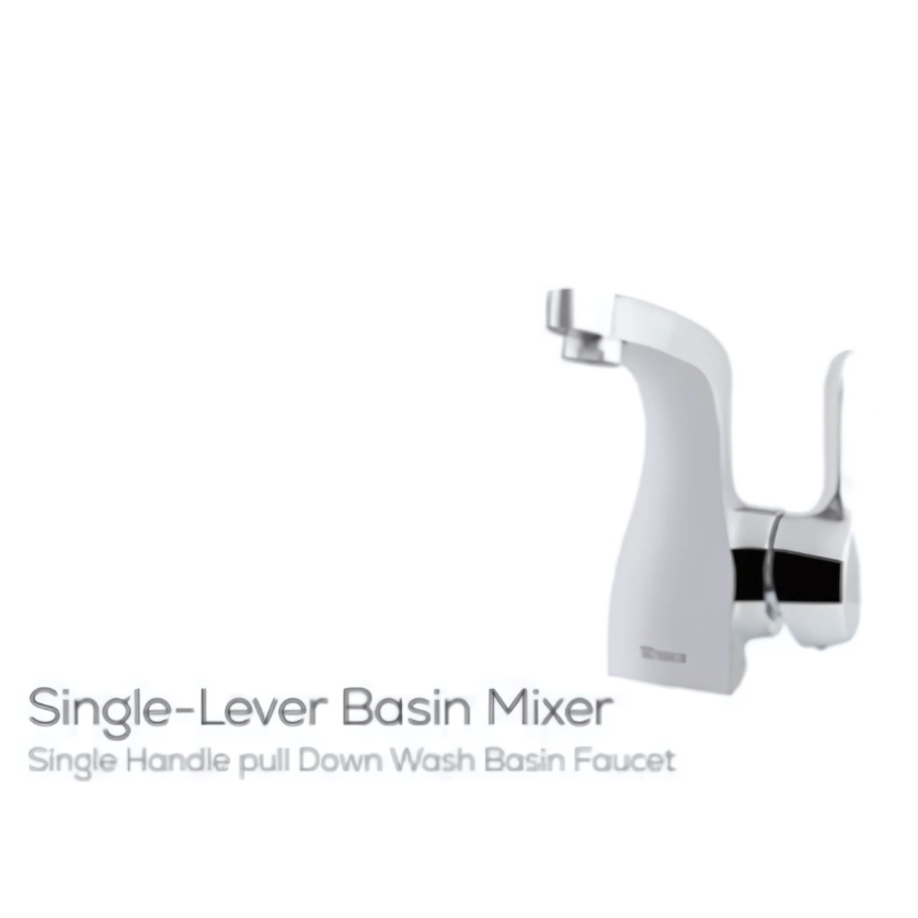 شیر روشویی تنسر مدل فنسی کروم