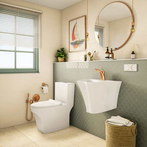 توالت فرنگی مگنولیا