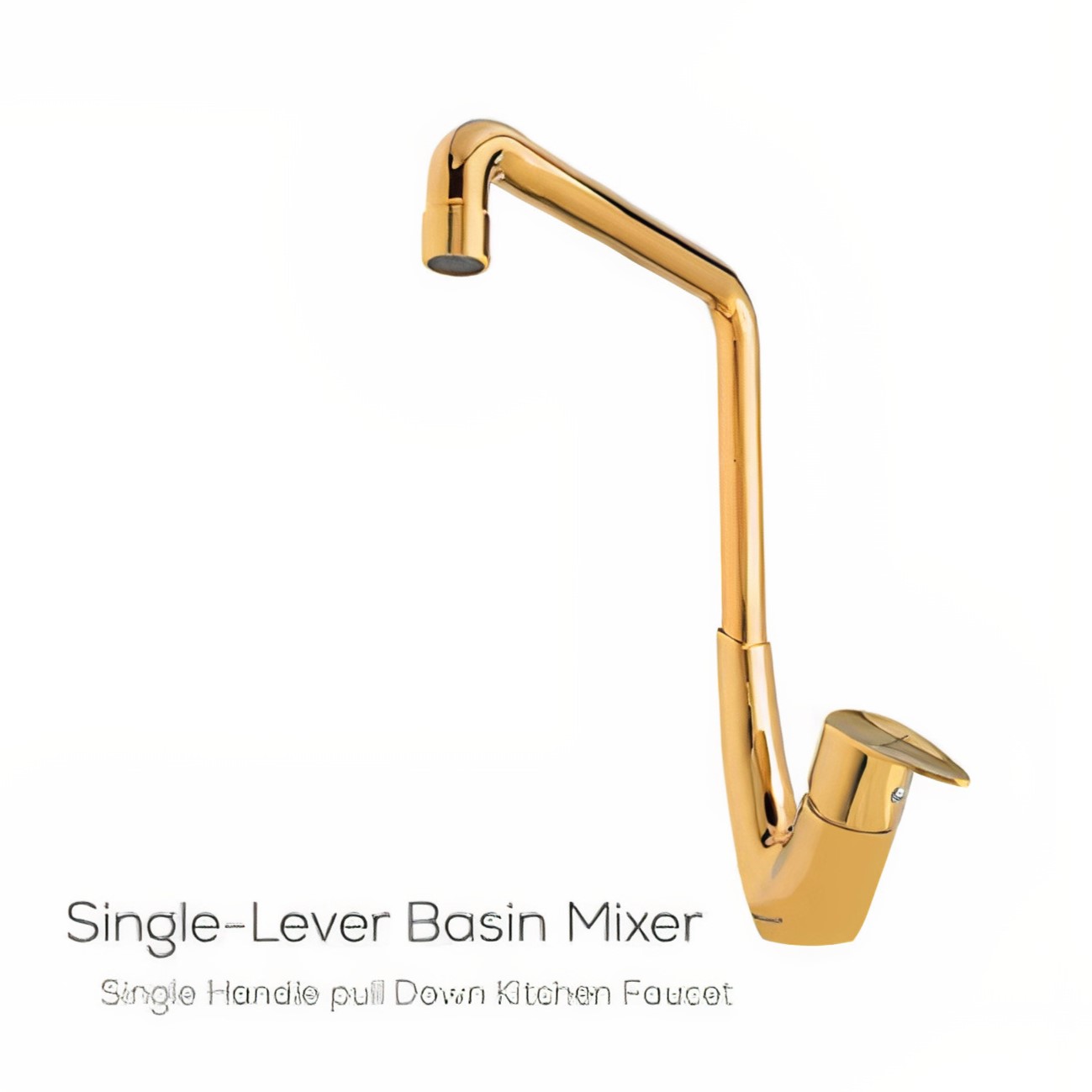 شیر سینک تنسر مدل پانی طلایی