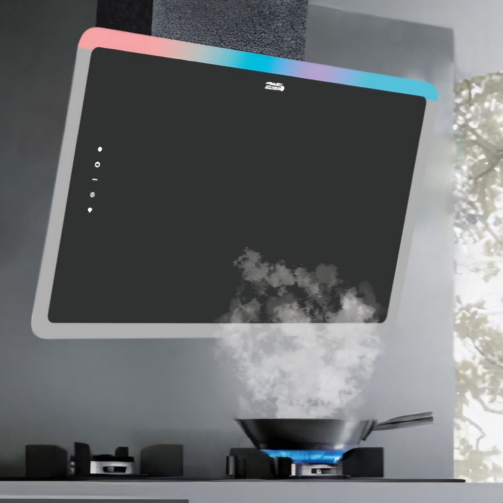 هود آشپزخانه مورب هنزا مدل ۸۹۰