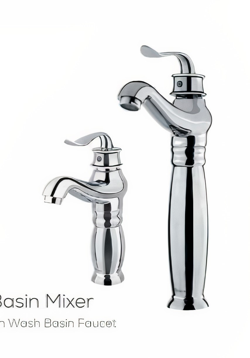 شیر روشویی تنسر مدل استارک کروم