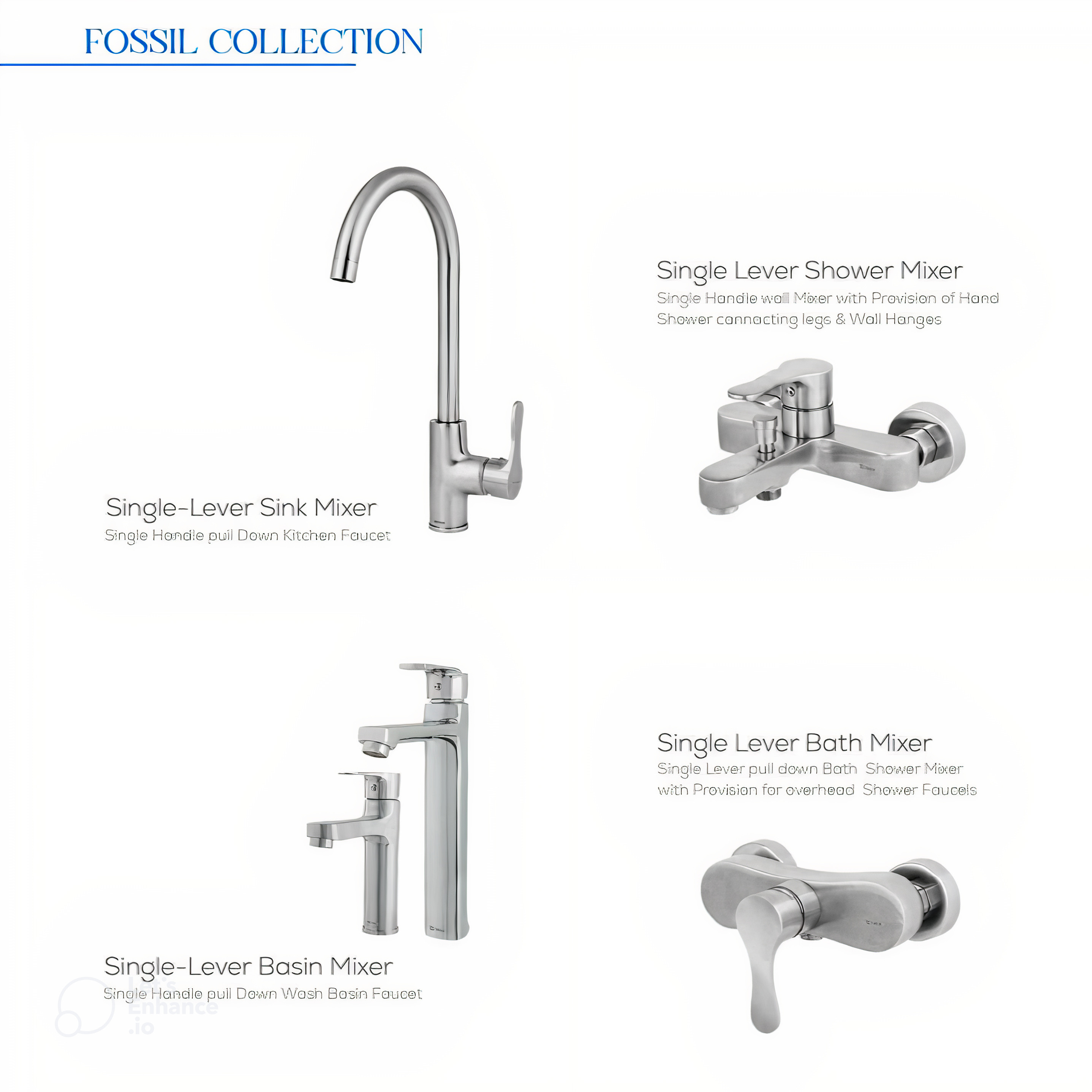 شیر توالت تنسر مدل فسیل